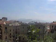 Blick auf das Viertel  Colli