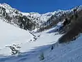 Vallon d'Arbi im Winter