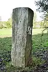 Grenzstein Quéviron
