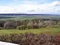 Blick vom Hügel von Montsec auf die Côtes de Meuse