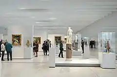 Frontalsicht der  Galerie du Temps (Galerie der Zeit)