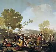 La merienda (Der Nachmittagsimbiss)