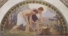 Charles Sprague Pearce, Labor, 1896.