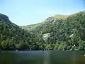 Lac de Schiessrothried mit Hohneck im Hintergrund