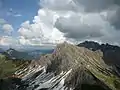 Ansicht von der Steinkarspitze aus (Westseite)