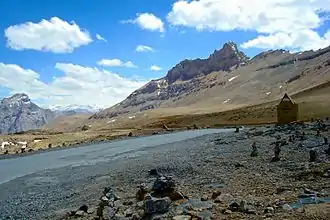 Blick vom Lachulung La nach Süden