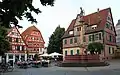 Marktplatz mit Marienstatue