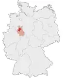 Das Ravensberger Landes in Ostwestfalen-Lippe