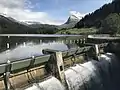 Überlauf bei sehr hohem Wasserstand