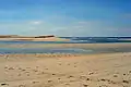 Badestrand von Lagoa de Santo André