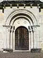 Romanisches Kirchenportal