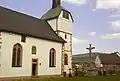 Die Wehrkirche„St. Johannes der Täufer“wurde 1616 fertiggestellt