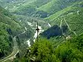 Das Kreuz über die Lakatnikfelsen