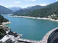 Der Kurobe-Stausee