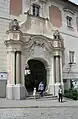 Das Hauptportal zur Berggasse