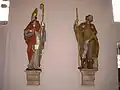 Kirchenpatron St. Lambertus und Ortspatron St. Rochus