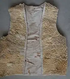 Lammfell Wehrmachtsweste des Chefs vom 6. Jäger Regiment 83(Zweiter Weltkrieg)