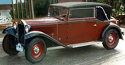 Lancia Artena Cabriolet von 1931