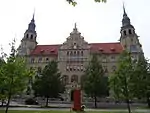 Gebäude des Landgerichts Halle