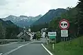 Straße in Tweng am Radstädter Tauernpass