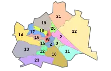 Landtags- und Gemeinderatswahlkreise in Wien