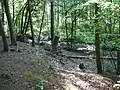 Hügel und Grabensystem