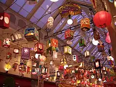 Handgemachte Lampions beim Nagasaki Lantern Festival