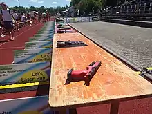 Laserpistolen bei den Internationalen Deutschen Meisterschaften im Laser-Run 2022
