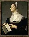 Portrait der Laura Battiferri, Agnolo Bronzino, um 1555