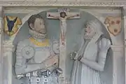 Epitaph für Hans Volprecht (gest. 1569) und Anna Riedesel