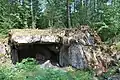 Eingang zum Bunker Le 7.