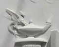 Pegasus auf der Öllampe