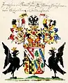 Freiherrliches Wappen Lebzeltern-Collenbach