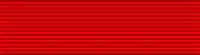 Bandschnalle eines Chevalier de la légion d’honneur