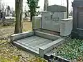 Grabstelle von Ludvíka Laguse, 1934, Jüdischer Friedhof Žižkov