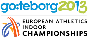 Das Logo der 32. Leichtathletik-Halleneuropameisterschaften