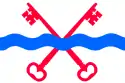 Flagge der Gemeinde Leiderdorp