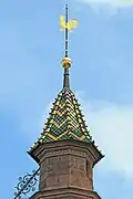 Türmchen am Mittelgiebel