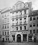 Die Thomaskirchhofseite der Steckner-Passage vor 1885