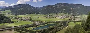 Leising und Kraubath von Süden