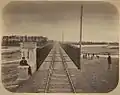 Lemberg-Czernowitzer Eisenbahn: Brücke über die Schwarze Bystrzyca