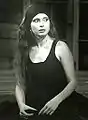 Lenka Pichlíková als Masha in: Anton Tschechows Die Möwe / The Seagull (Theatre West, Fort Worth, Texas).