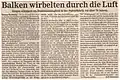 Explosion in Hanauer Pulverfabrik am 20. September 1915 (Hanauer Anzeiger 1988)