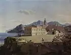 Napoleon in Portoferraio, Leo von Klenze, 1839.