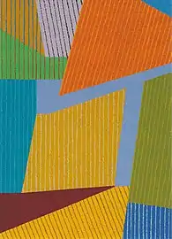 Lines – Landschaft 2Öl/Lw. 60 × 40 cm