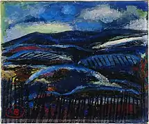 Winterlandschaft, 1950–54
