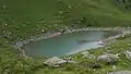Der größte See der Seengruppe Les Petits Lacs
