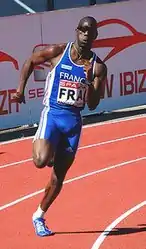 Leslie Djhone fehlten auf seinem vierten Platz nur drei Hundertstelsekunden zur Bronzemedaille