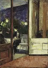 Café Bauer, 1889, Öl auf Leinwand, 35 × 25 cm