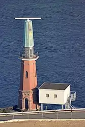 Leucht- und Radarturm am Ellerholzhafen